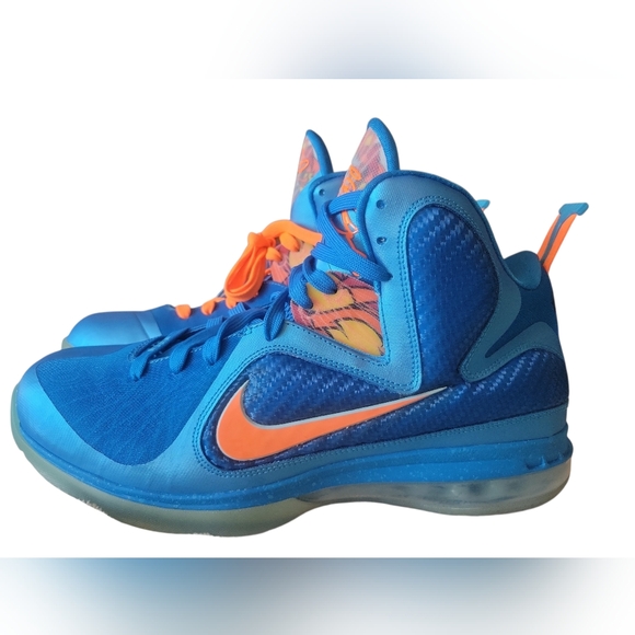 Nike Other - Nike Lebron 9 2011china Blue and Orange Athletic Shoes Sz11.5
